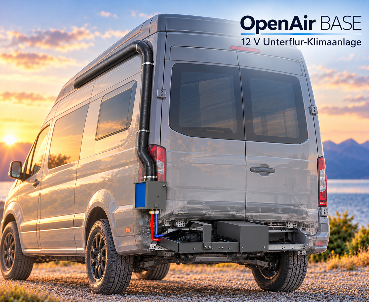 Bergstrom OpenAir BASE 12V Unterflur-Klimaanlage