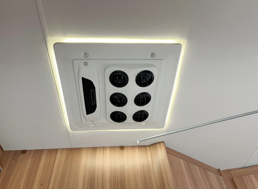 Bergstrom EVER 12V – Verdunster Klimaanlage für autarke Kühlung im Camper & Tiertransport